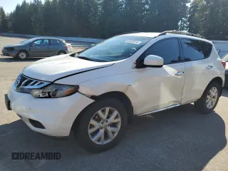2014 Nissan Murano SV with VIN JN8AZ1MU1EW412062, listed as a Copart auction lot 69320514 with 143,049 mi miles and Salvage Title. Bid and sale history available at carsss.com. Image 1.