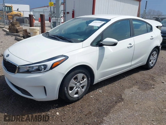 2017 Kia Forte LX with VIN 3KPFK4A76HE111114, listed as a IAAI auction lot 42010385 with 198,304 mi miles. Bid and sale history available at carsss.com. Image 2.