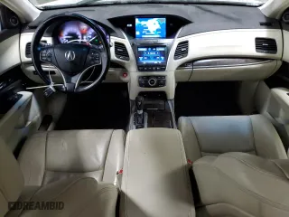 2014 Acura RLX Tech Pkg with VIN JH4KC1F58EC007386, listed as a Copart auction lot 85366634 with 124,832 mi miles and Salvage Title. Bid and sale history available at carsss.com. Image 8.