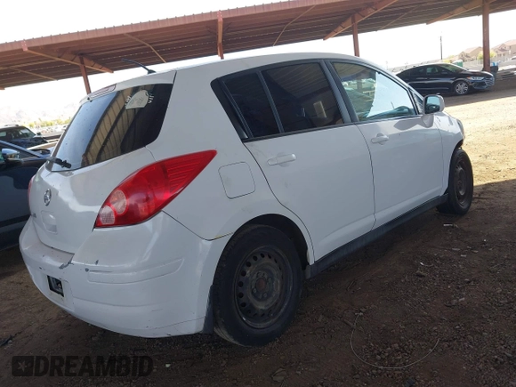 2007 Nissan Versa 1.8 S with VIN 3N1BC13E67L383603, listed as a IAAI auction lot 41993612 with 227,203 mi miles. Bid and sale history available at carsss.com. Image 4.