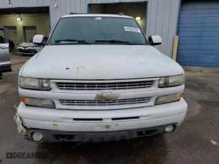 2005 Chevrolet Tahoe Z71 with VIN 1GNEK13T65R197195, listed as a Copart auction lot 44345435 with 0 mi miles and Salvage Title. Bid and sale history available at carsss.com. Image 5.