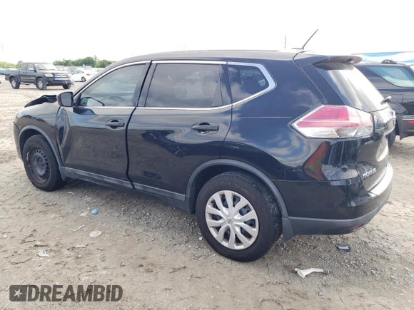 2016 Nissan Rogue S with VIN 5N1AT2MN7GC753882, listed as a Copart auction lot 52011605 with 109,565 mi miles and Salvage Title. Bid and sale history available at carsss.com. Image 2.