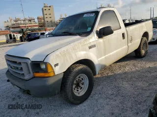 2000 Ford F-250 XL z VIN 1FTNF20L6YEA71017, wystawiony jako Copart lot #51943635 z przebiegiem 207 903 mil mil oraz Czysty tytuł • Clean title. Historia ofert i sprzedaży dostępna na DreamBid. Obrazek 1.