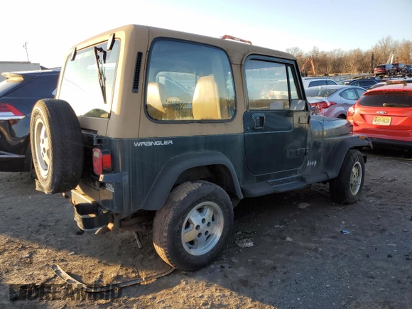 1993 Jeep Wrangler with VIN 1J4FY29S4PP244894, listed as a Copart auction lot 83684704 with 172,185 mi miles and Clean Title. Bid and sale history available at carsss.com. Image 3.
