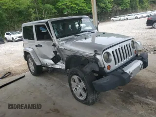 2011 Jeep Wrangler Sahara with VIN 1J4AA5D13BL546742, listed as a Copart auction lot 56415765 with 60,454 mi miles and Salvage title. Bid and sale history available at DreamBid. Image 4.