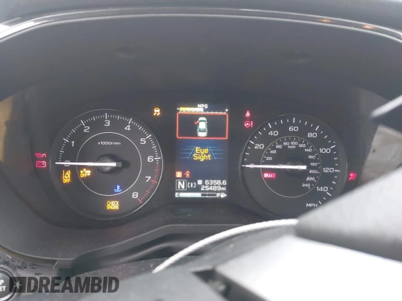 2023 Subaru Impreza Premium with VIN 4S3GTAV62P3707442, listed as a IAAI auction lot 41509344 with 25,489 mi miles and . Bid and sale history available at DreamBid. Image 7.