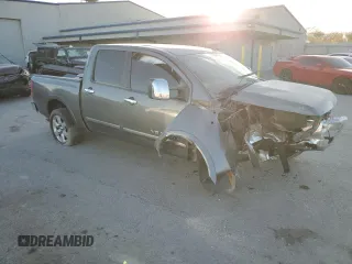 2013 Nissan Titan SL with VIN 1N6AA0ED7DN314358, listed as a Copart auction lot 44045835 with 128,038 mi miles and Salvage Title. Bid and sale history available at carsss.com. Image 4.