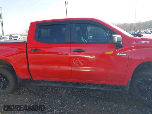 2021 Chevrolet Silverado 1500 LT Trail Boss with VIN 1GCPYFEDXMZ160460, listed as a IAAI auction lot 41693612 with 89,913 mi miles and . Bid and sale history available at DreamBid. Image 13.