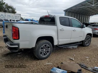 2021 Chevrolet Colorado 2WD Work Truck z VIN 1GCGSBEN7M1132259, wystawiony jako Copart lot #42918995 z przebiegiem 77 660 mil mil oraz Szkoda całkowita • Salvage title. Historia ofert i sprzedaży dostępna na DreamBid. Obrazek 3.