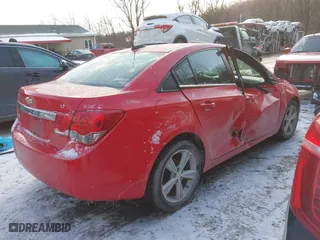 2015 Chevrolet Cruze LT with VIN 1G1PE5SB3F7199694, listed as a IAAI auction lot 41621606 with 121,368 mi miles. Bid and sale history available at carsss.com. Image 4.