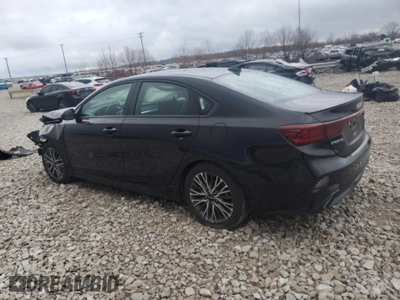 2023 Kia Forte GT-Line with VIN 3KPF54AD5PE601698, listed as a Copart auction lot 83233624 with 27,707 mi miles and Salvage Title. Bid and sale history available at carsss.com. Image 2.