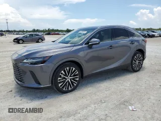 2023 Lexus RX with VIN 2T2BAMBA2PC021933, listed as a Copart auction lot 61290324 with 4,412 mi miles and Non Repairable. Bid and sale history available at carsss.com. Image 1.