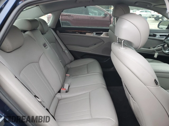 2020 Genesis G80 3.8L with VIN KMTFN4JEXLU328893, listed as a Copart auction lot 88111025 with 46,039 mi miles and Salvage Title. Bid and sale history available at DreamBid. Image 10.