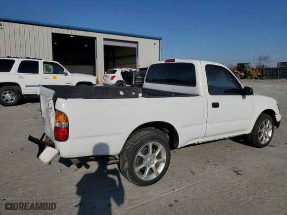 2002 Toyota Tacoma with VIN 5TENL42N72Z089808, listed as a Copart auction lot 48974365 with 189,885 mi miles and Salvage Title. Bid and sale history available at carsss.com. Image 3.