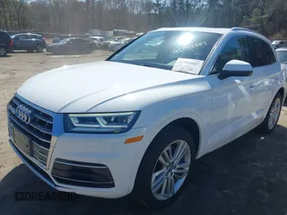 2018 Audi Q5 Premium Plus with VIN WA1BNAFY2J2082584, listed as a IAAI auction lot 41794887 with 53,877 mi miles. Bid and sale history available at carsss.com. Image 17.