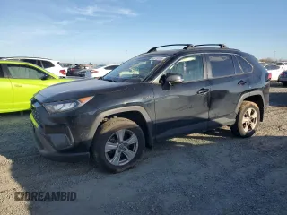 2021 Toyota RAV4 Hybrid LE with VIN JTMMWRFV4MD114864, listed as a Copart auction lot 46730365 with 93,036 mi miles and Salvage title. Bid and sale history available at DreamBid. Image 1.
