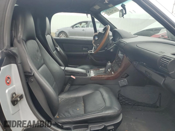 1998 BMW 3 Series Z3 2.8 with VIN 4USCJ3322WLB62533, listed as a Copart auction lot 70248524 with Not provided miles and Salvage title. Bid and sale history available at DreamBid. Image 7.