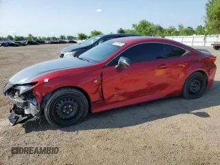2015 Lexus RC 350 F Sport z VIN JTHSE5BC4F5002732, wystawiony jako Copart lot #59573685 z przebiegiem 133 029 mil mil oraz Szkoda całkowita • Salvage title. Historia ofert i sprzedaży dostępna na DreamBid. Obrazek 1.