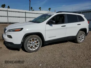 2016 Jeep Cherokee Altitude with VIN 1C4PJLAB2GW291427, listed as a Copart auction lot 52993635 with 129,912 mi miles and Salvage title. Bid and sale history available at DreamBid. Image 1.