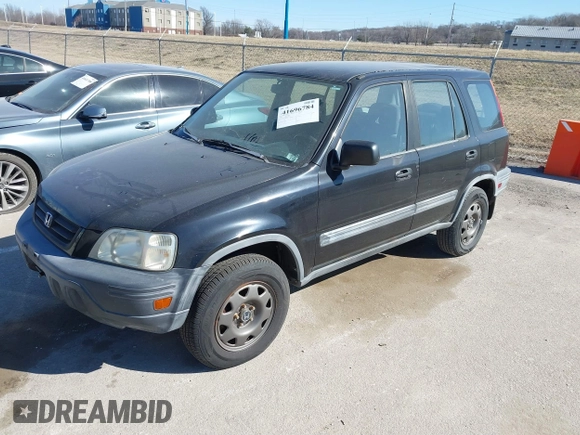 1999 Honda CR-V LX with VIN JHLRD184XXC046133, listed as a IAAI auction lot 41696784 with 236,532 mi miles. Bid and sale history available at carsss.com. Image 2.