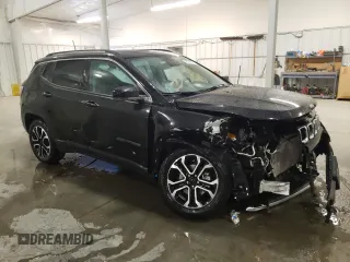 2022 Jeep Compass (RED) Edition с VIN 3C4NJDCB8NT108125, выставлен на аукционе Copart как лот 45368575 с пробегом 76 256 миль миль и Списание • Salvage title. История ставок и продаж доступна на DreamBid. Изображение 4.