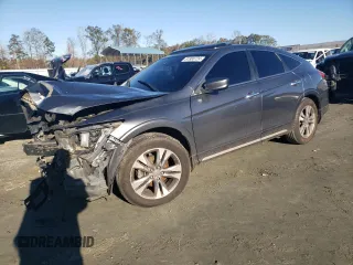 2013 Honda Crosstour EX-L with VIN 5J6TF1H58DL002031, listed as a Copart auction lot 81880724 with 0 mi miles and Salvage Title. Bid and sale history available at carsss.com. Image 1.