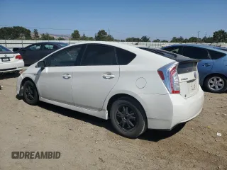 2015 Toyota Prius Four with VIN JTDKN3DU9F0475101, listed as a Copart auction lot 61966235 with 216,518 mi miles and Salvage title. Bid and sale history available at DreamBid. Image 2.