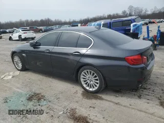 2012 BMW 5 Series 535i xDrive with VIN WBAFU7C55CDU64572, listed as a Copart auction lot 52482265 with 142,847 mi miles and Salvage Title. Bid and sale history available at carsss.com. Image 2.