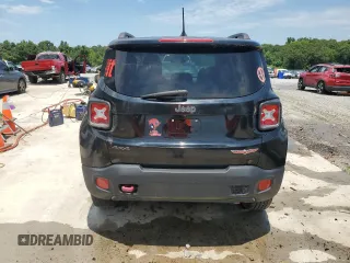 2017 Jeep Renegade Trailhawk with VIN ZACCJBCB9HPG54388, listed as a Copart auction lot 62537115 with 54,897 mi miles and Clean title. Bid and sale history available at DreamBid. Image 6.