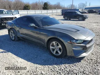 2020 Ford Mustang EcoBoost with VIN 1FA6P8TH8L5130742, listed as a Copart auction lot 46566815 with 61,221 mi miles and Salvage Title. Bid and sale history available at carsss.com. Image 4.