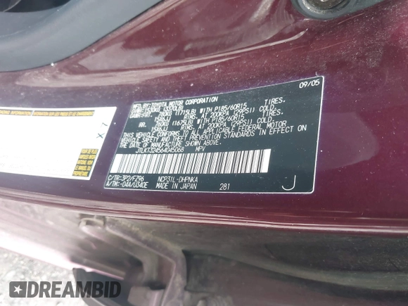 2006 Scion xB with VIN JTLKT324564045068, listed as a IAAI auction lot 42516431 with 144,000 mi miles and . Bid and sale history available at DreamBid. Image 9.
