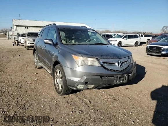 2008 Acura MDX with VIN 2HNYD28298H502824, listed as a Copart auction lot 50374405 with 225,946 mi miles and Salvage Title. Bid and sale history available at DreamBid. Image 11.