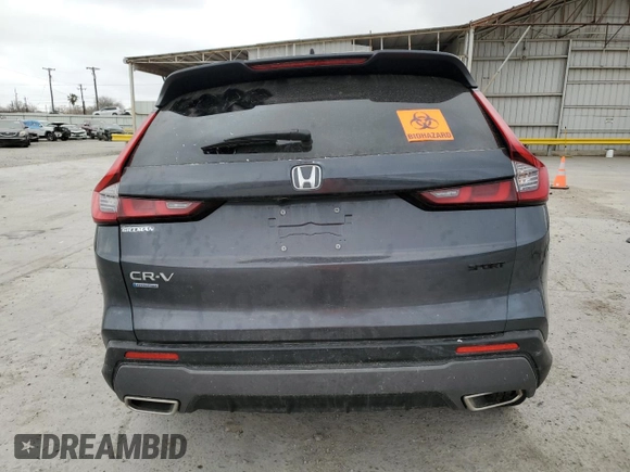2024 Honda CR-V Sport with VIN 7FARS5H54RE007969, listed as a Copart auction lot 46131895 with Not Provided miles and Salvage Title. Bid and sale history available at DreamBid. Image 6.