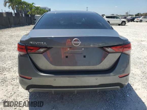 2024 Nissan Sentra S with VIN 3N1AB8BV4RY208717, listed as a Copart auction lot 52950405 with 8,414 mi miles and Non Repairable. Bid and sale history available at DreamBid. Image 6.