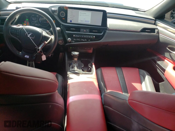 2023 Lexus ES with VIN 58ABA1C19PU028483, listed as a Copart auction lot 69848384 with 21,732 mi miles and Salvage Title. Bid and sale history available at carsss.com. Image 8.