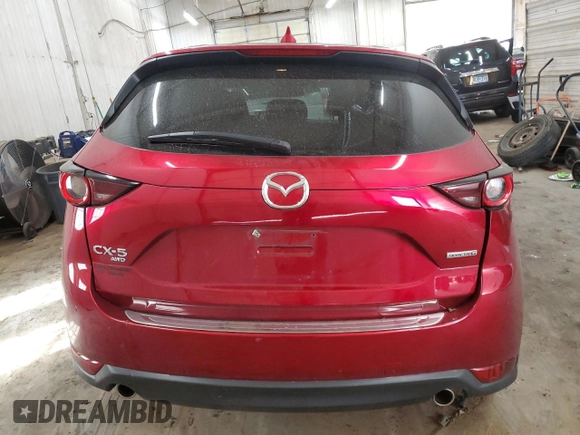 2021 Mazda CX-5 Touring with VIN JM3KFBCM0M0414667, listed as a Copart auction lot 50618535 with 29,109 mi miles and Salvage Title. Bid and sale history available at carsss.com. Image 6.