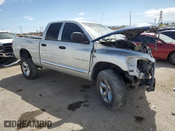 2007 Dodge 1500 SLT с VIN 1D7HU18277S159136, выставлен на аукционе Copart как лот 54507635 с пробегом Не указан миль и Списание • Salvage title. История ставок и продаж доступна на DreamBid. Изображение 4.