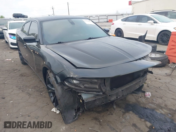 2018 Dodge Charger SXT Plus with VIN 2C3CDXHG3JH323343, listed as a IAAI auction lot 41948905 with 158,543 mi miles and . Bid and sale history available at carsss.com. Image 1.