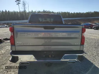 2024 Chevrolet Silverado 1500 LTZ with VIN 1GCUDGE81RZ243550, listed as a Copart auction lot 83955354 with 15,828 mi miles and Salvage Title. Bid and sale history available at DreamBid. Image 6.
