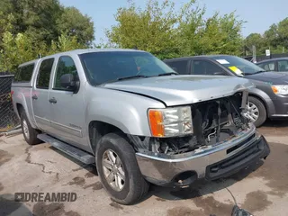2011 GMC Sierra 1500 SLE with VIN 3GTP2VE34BG358497, listed as a IAAI auction lot 40311681 with 160,742 mi miles and . Bid and sale history available at DreamBid. Image 1.