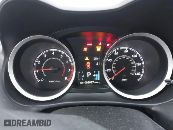 2016 Mitsubishi Lancer SE with VIN JA32V2FWXGU003619, listed as a IAAI auction lot 41041665 with 98,627 mi miles. Bid and sale history available at carsss.com. Image 7.