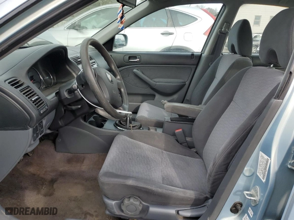 2005 Honda Civic Hybrid with VIN JHMES95695S001255, listed as a Copart auction lot 44140845 with 201,297 mi miles and Clean Title. Bid and sale history available at carsss.com. Image 7.