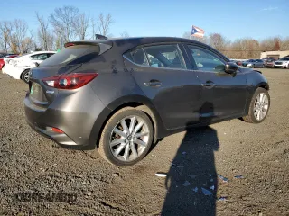 2017 Mazda 3 Grand Touring with VIN JM1BN1M35H1140751, listed as a Copart auction lot 80902854 with 61,384 mi miles and Salvage Title. Bid and sale history available at DreamBid. Image 3.