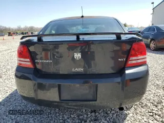 2008 Dodge Avenger SXT with VIN 1B3LC56K28N287318, listed as a Copart auction lot 52028125 with 205,209 mi miles and Salvage Title. Bid and sale history available at carsss.com. Image 6.