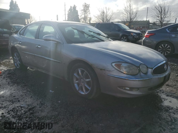 2007 Buick LaCrosse CXS with VIN 2G4WE587471112501, listed as a Copart auction lot 43438355 with 232,339 mi miles and Salvage Title. Bid and sale history available at carsss.com. Image 4.