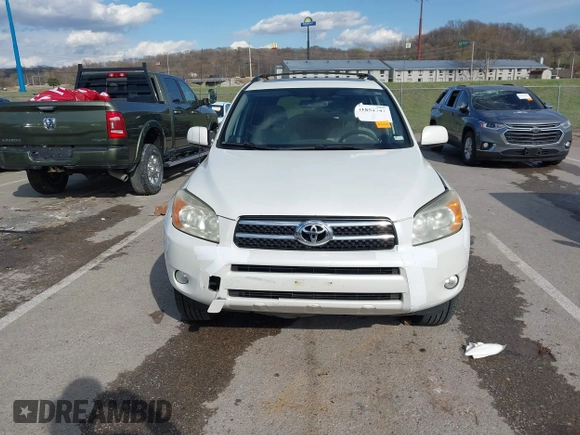 2007 Toyota RAV4 Limited with VIN JTMZD31V375061377, listed as a IAAI auction lot 41854747 with 188,067 mi miles. Bid and sale history available at carsss.com. Image 12.