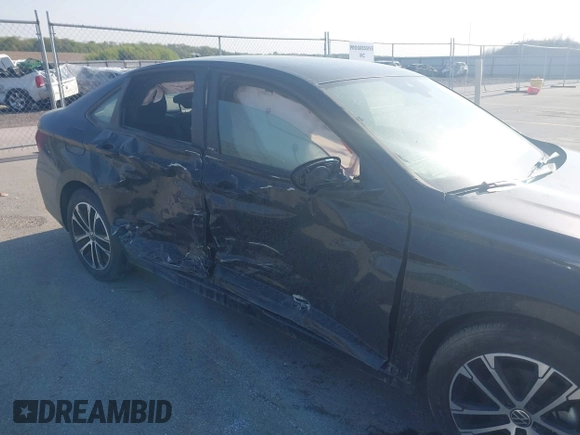 2023 Volkswagen Jetta Sport with VIN 3VWBM7BU2PM022530, listed as a IAAI auction lot 42215101 with 7,455 mi miles and . Bid and sale history available at DreamBid. Image 6.