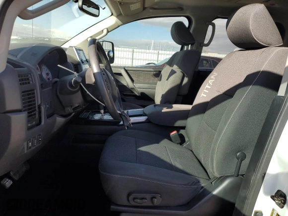 2014 Nissan Titan S with VIN 1N6AA0EC0EN507752, listed as a Copart auction lot 84250314 with 38,757 mi miles and Salvage Title. Bid and sale history available at DreamBid. Image 7.