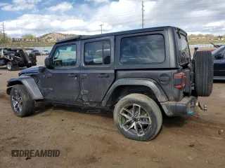 2024 Jeep Wrangler Sport S with VIN 1C4RJXN64RW202828, listed as a Copart auction lot 54202415 with 30,459 mi miles and Salvage title. Bid and sale history available at DreamBid. Image 2.