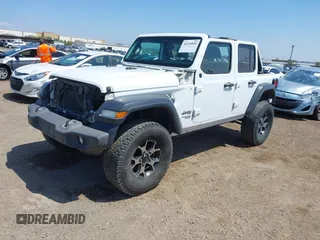 2018 Jeep Wrangler Unlimited Sport S z VIN 1C4HJXDG6JW210973, wystawiony jako IAAI lot #42154094 z przebiegiem 116 620 mil mil oraz . Historia ofert i sprzedaży dostępna na DreamBid. Obrazek 2.